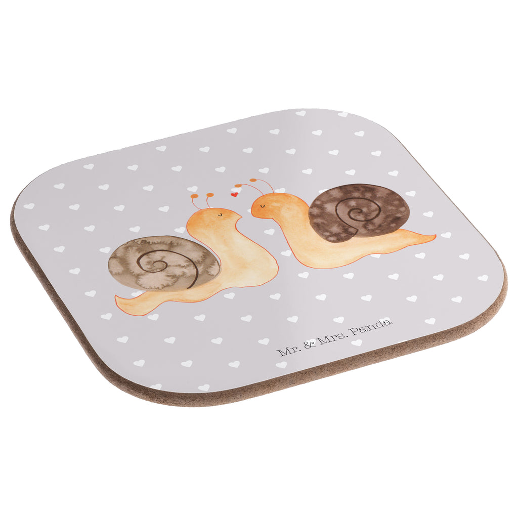 Quadratische Untersetzer Schnecken Liebe Bierdeckel, Glasuntersetzer, Untersetzer Gläser, Getränkeuntersetzer, Liebe, Partner, Freund, Freundin, Ehemann, Ehefrau, Heiraten, Verlobung, Heiratsantrag, Liebesgeschenk, Jahrestag, Hocheitstag