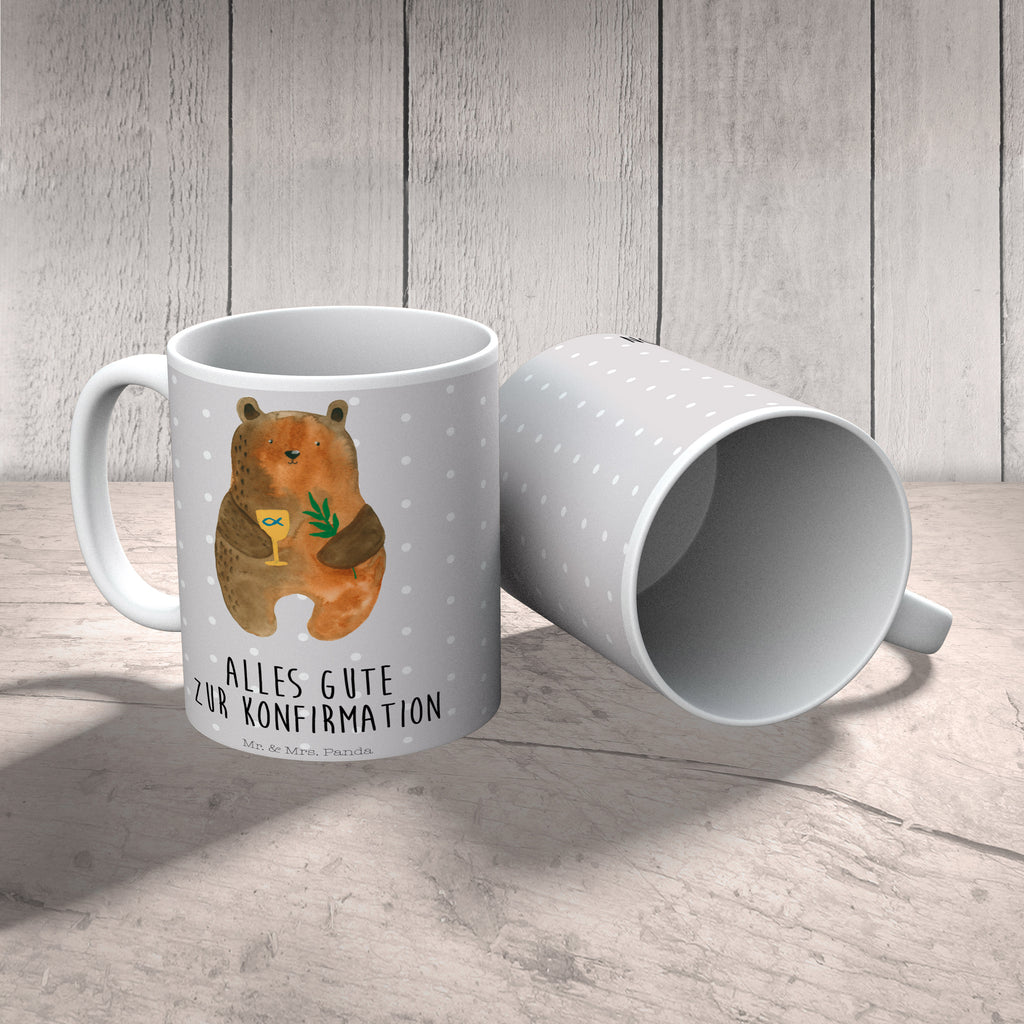 Tasse Konfirmation-Bär Konfirmation, Kirche, evangelisch, Gottesdienst Becher, Kaffeetasse, Kaffeebecher, Tee, Frühstück, Büro  Bär, Teddy, Teddybär