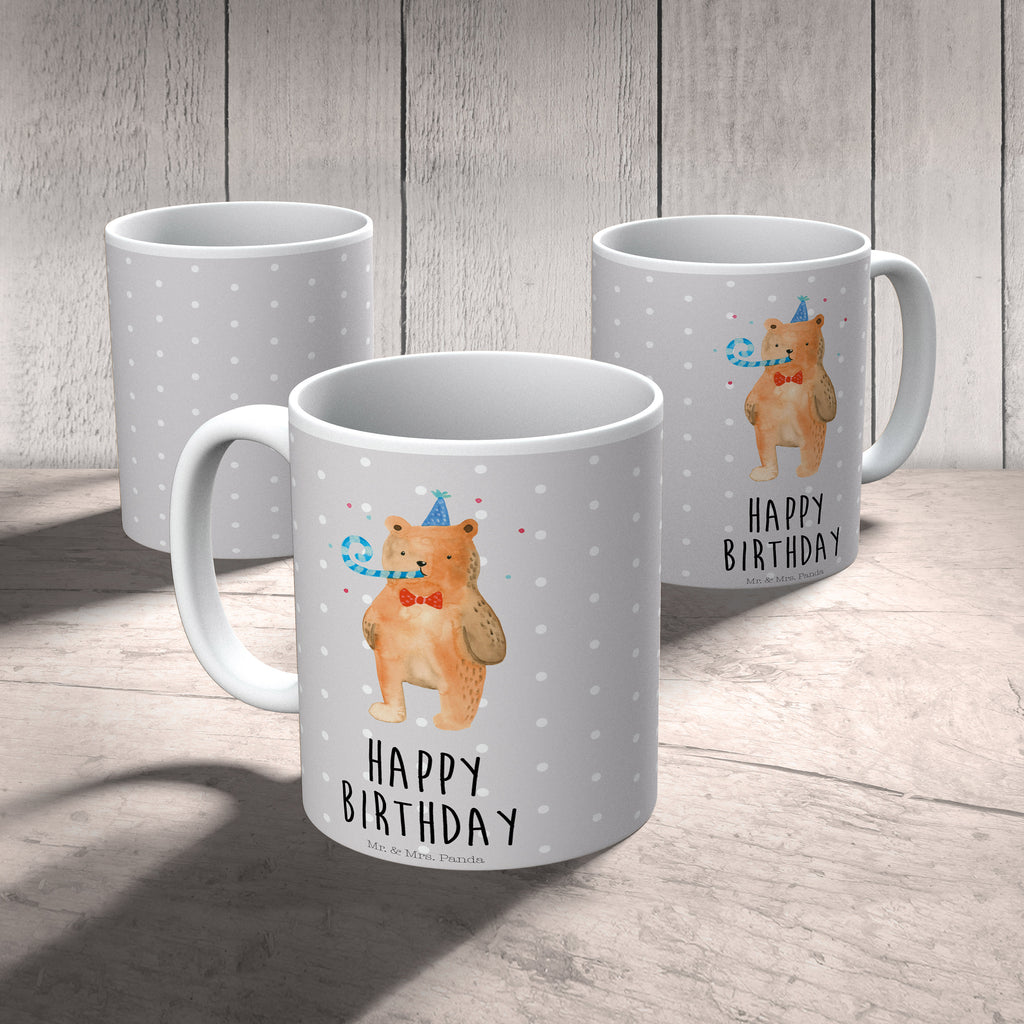 Tasse Birthday Bär Happy Birthday, Alles Gute, Glückwunsch, Geburtstag,  Becher, Kaffeetasse, Kaffeebecher, Tee, Frühstück, Büro  Bär, Teddy, Teddybär
