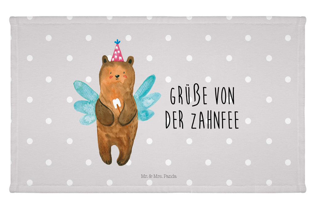 Gäste Handtuch Zahnfee Bär Gästetuch, Reisehandtuch, Sport Handtuch, Frottier, Kinder Handtuch, Bär, Teddy, Teddybär, Zahnfee, Fee, Milchzahn, Erster Zahn