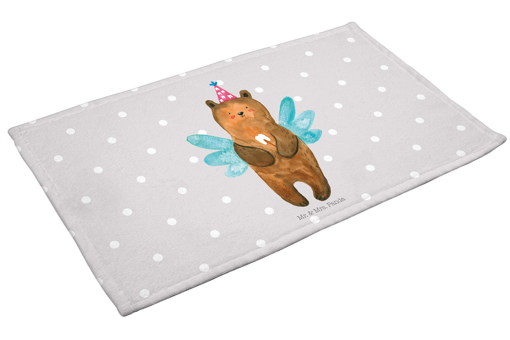 Gäste Handtuch Zahnfee Bär Gästetuch, Reisehandtuch, Sport Handtuch, Frottier, Kinder Handtuch, Bär, Teddy, Teddybär, Zahnfee, Fee, Milchzahn, Erster Zahn
