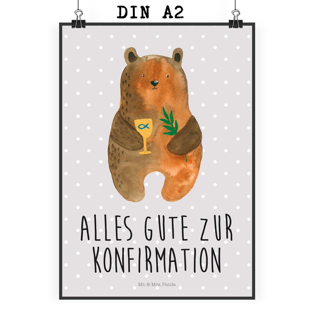 Poster Konfirmation-Bär