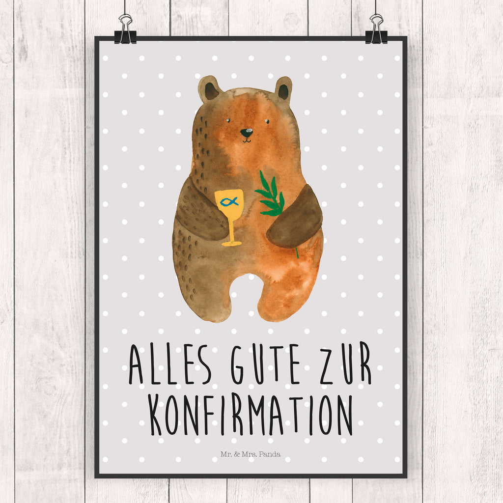 Poster Konfirmation-Bär