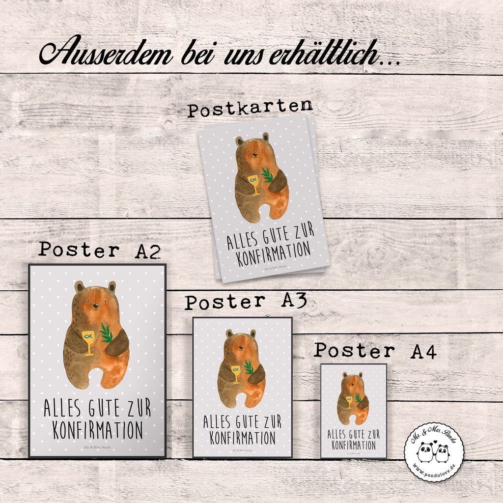 Poster Konfirmation-Bär
