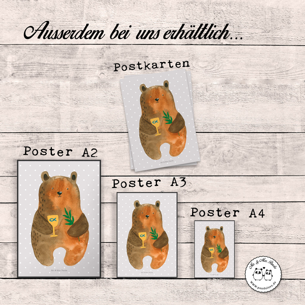 Poster Konfirmation-Bär