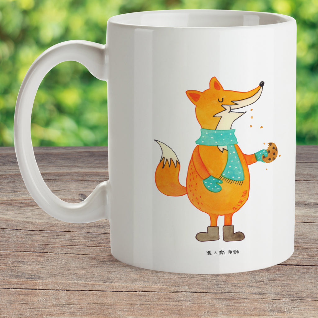 Kindertasse Fuchs Keks Kunststoff Tasse, Kindergarten, Tasse, Trinkbecher, Camping Becher, Kaffeetasse, Kunststoffbecher, Kindergartenbecher, Outdoorgeschirr, Kunststoffgeschirr, Reisebecher, Reisetasse, Kinderbecher, Fuchs, Füchse, Backen Spruch, Kekse, Winter, Weihnachtszeit, Plätzchen, Liebe, Küche Deko
