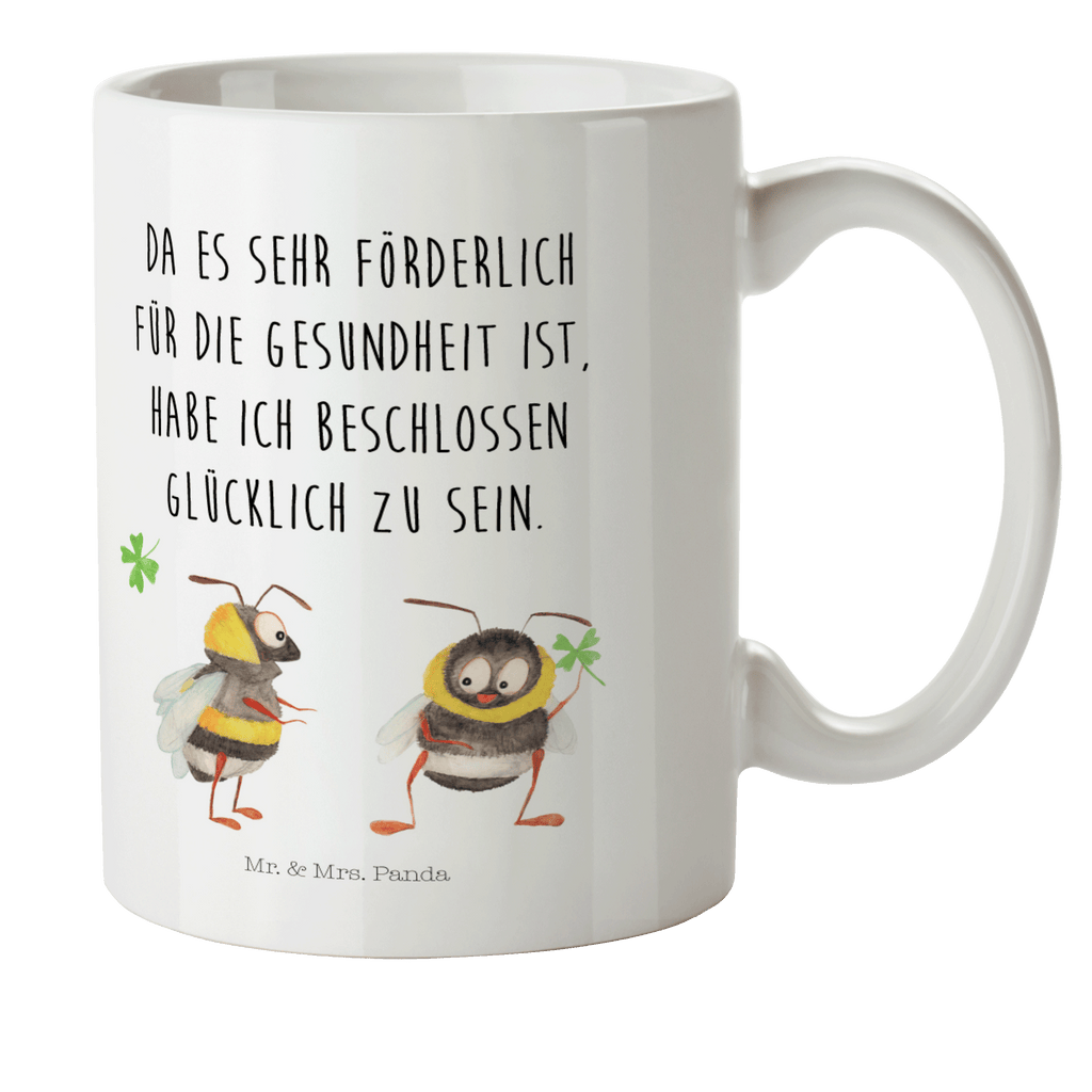 Kindertasse Hummeln mit Kleeblatt Kunststoff Tasse, Kindergarten, Tasse, Trinkbecher, Camping Becher, Kaffeetasse, Kunststoffbecher, Kindergartenbecher, Outdoorgeschirr, Kunststoffgeschirr, Reisebecher, Reisetasse, Kinderbecher, Tiermotive, Gute Laune, lustige Sprüche, Tiere, Hummel, Biene, Spruch positiv, Biene Deko, Spruch schön, glücklich sein, glücklich werden, Spruch fröhlich