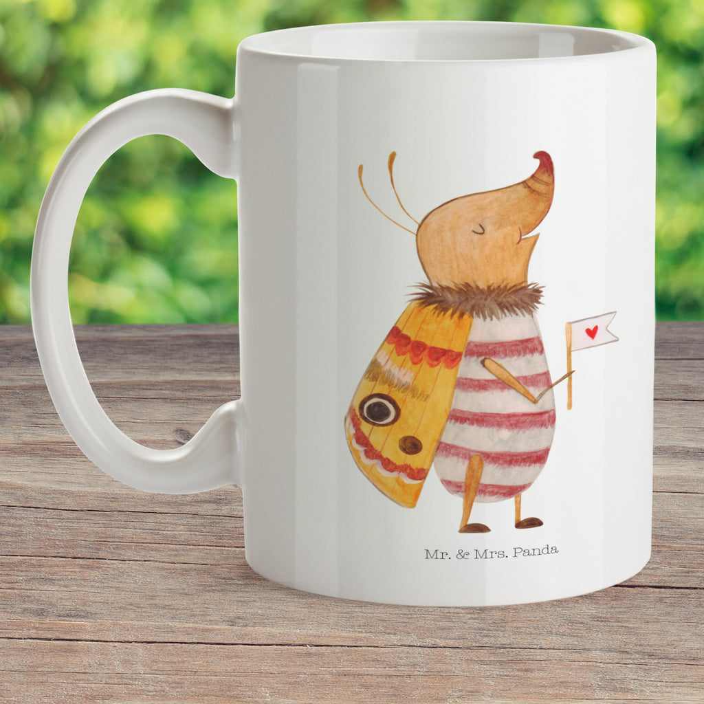 Kindertasse Nachtfalter mit Fähnchen Kunststoff Tasse, Kindergarten, Tasse, Trinkbecher, Camping Becher, Kaffeetasse, Kunststoffbecher, Kindergartenbecher, Outdoorgeschirr, Kunststoffgeschirr, Reisebecher, Reisetasse, Kinderbecher, Tiermotive, Gute Laune, lustige Sprüche, Tiere, Nachtfalter, Käfer, Spruch lustig, Spruch witzig, süß, niedlich, Küche Deko, Was kostet die Welt