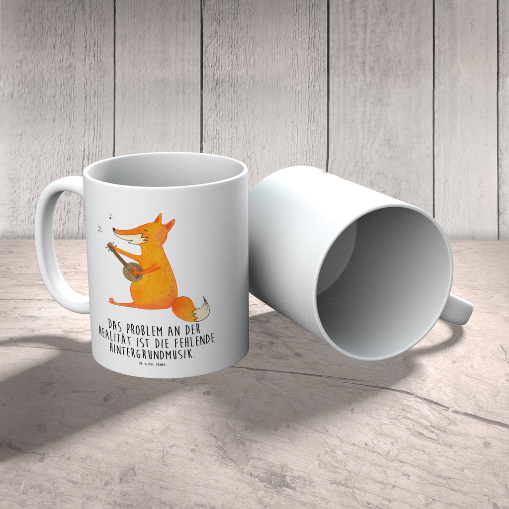 Kindertasse Fuchs Gitarre Kunststoff Tasse, Kindergarten, Tasse, Trinkbecher, Camping Becher, Kaffeetasse, Kunststoffbecher, Kindergartenbecher, Outdoorgeschirr, Kunststoffgeschirr, Reisebecher, Reisetasse, Kinderbecher, Fuchs, Füchse, Geschenk Musiker, Musik Spruch, Musikerin, Sänger, Sängerin, Gitarre