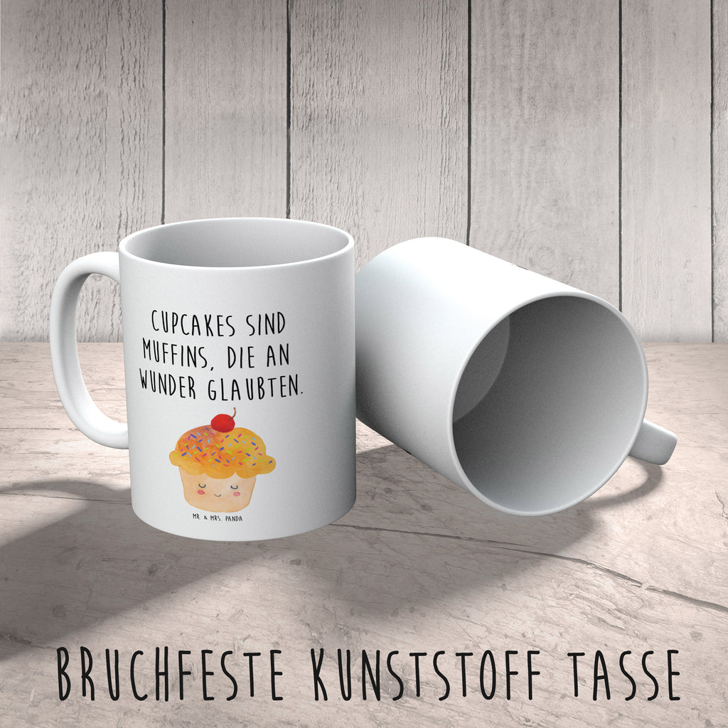 Kindertasse Cupcake Kunststoff Tasse, Kindergarten, Tasse, Trinkbecher, Camping Becher, Kaffeetasse, Kunststoffbecher, Kindergartenbecher, Outdoorgeschirr, Kunststoffgeschirr, Reisebecher, Reisetasse, Kinderbecher, Tiermotive, Gute Laune, lustige Sprüche, Tiere, Cupcakes, Muffin, Wunder, Küche Deko, Küche Spruch, Backen Geschenk, Geschenk Koch, Motivation Sprüche