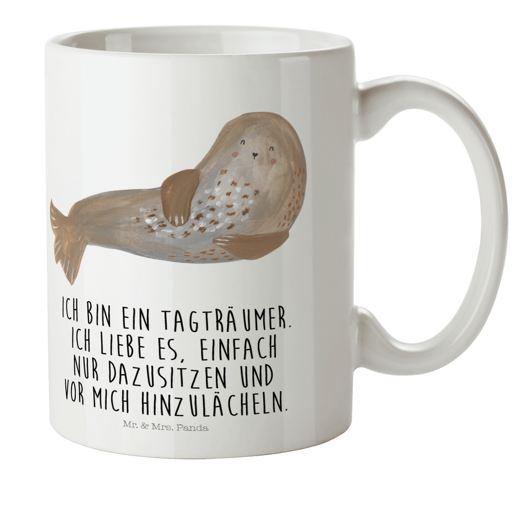 Kindertasse Robbe lachend Kunststoff Tasse, Kindergarten, Tasse, Trinkbecher, Camping Becher, Kaffeetasse, Kunststoffbecher, Kindergartenbecher, Outdoorgeschirr, Kunststoffgeschirr, Reisebecher, Reisetasse, Kinderbecher, Tiermotive, Gute Laune, lustige Sprüche, Tiere, Robbe, Robben, Seehund, Strand, Meerestier, Ostsee, Nordsee