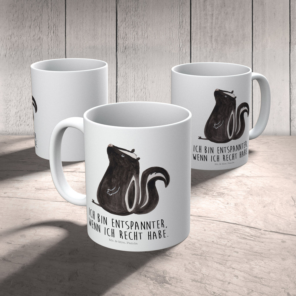Kindertasse Stinktier sitzend Kunststoff Tasse, Kindergarten, Tasse, Trinkbecher, Camping Becher, Kaffeetasse, Kunststoffbecher, Kindergartenbecher, Outdoorgeschirr, Kunststoffgeschirr, Reisebecher, Reisetasse, Kinderbecher, Stinktier, Skunk, Wildtier, Raubtier, Stinker, Stinki, Spruch, Büro, Recht, Besserwisser