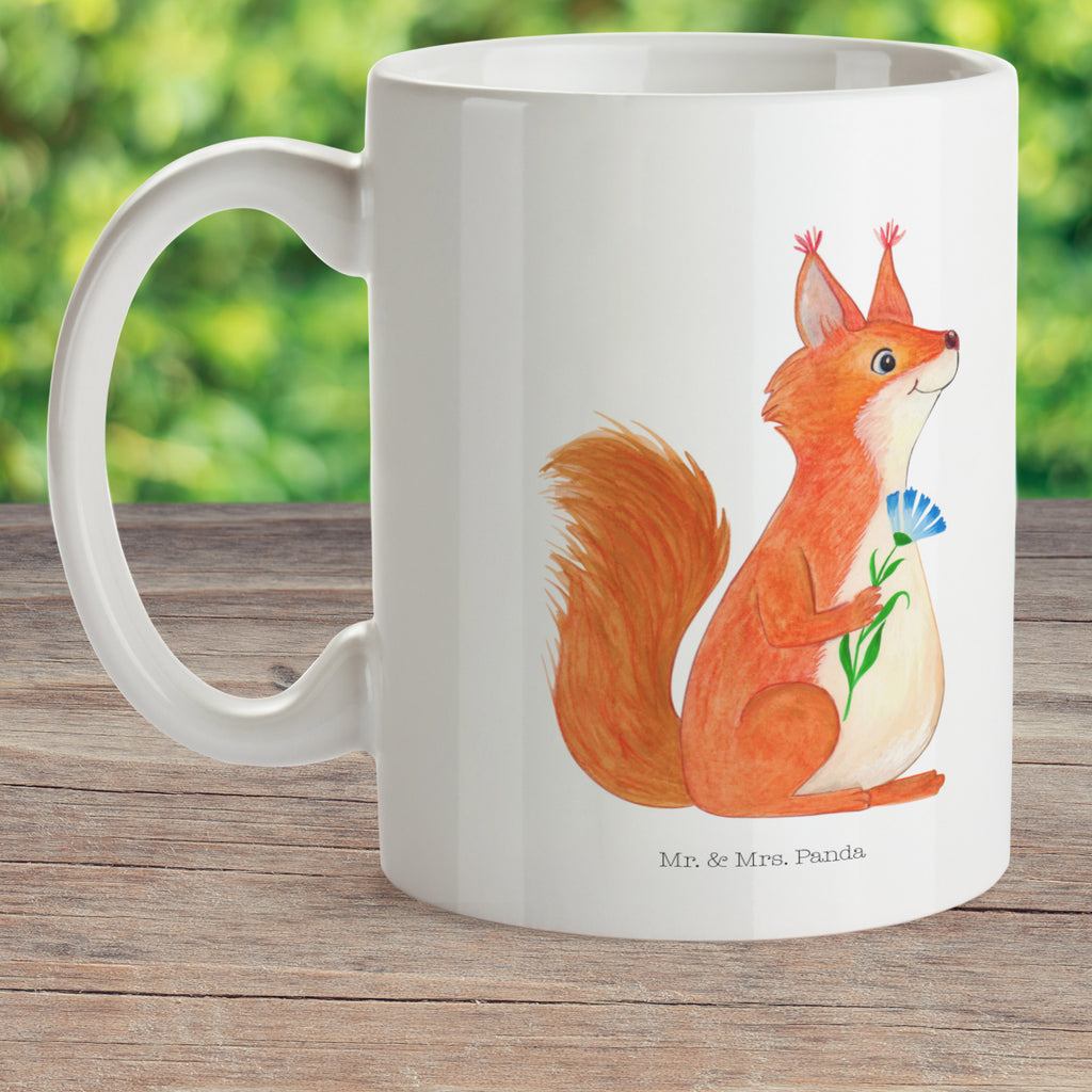 Kindertasse Eichhörnchen Blume Kunststoff Tasse, Kindergarten, Tasse, Trinkbecher, Camping Becher, Kaffeetasse, Kunststoffbecher, Kindergartenbecher, Outdoorgeschirr, Kunststoffgeschirr, Reisebecher, Reisetasse, Kinderbecher, Tiermotive, Gute Laune, lustige Sprüche, Tiere, Eichhörnchen, Eichhorn, Spruch positiv, Lachen, Spaß, Motivation Sprüche, Motivation Bilder, glücklich Spruch, Spruch Deko