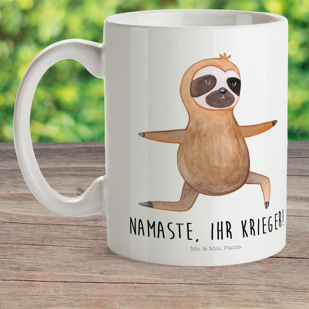 Kindertasse Faultier  Yoga Kunststoff Tasse, Kindergarten, Tasse, Trinkbecher, Camping Becher, Kaffeetasse, Kunststoffbecher, Kindergartenbecher, Outdoorgeschirr, Kunststoffgeschirr, Reisebecher, Reisetasse, Kinderbecher, Faultier, Faultier Geschenk, Faultier Deko, Faultiere, faul, Lieblingstier, Yoga, Namaste, Krieger, Yogaübungen, Meditation, Atmung, Gelassenheit, Entspannung