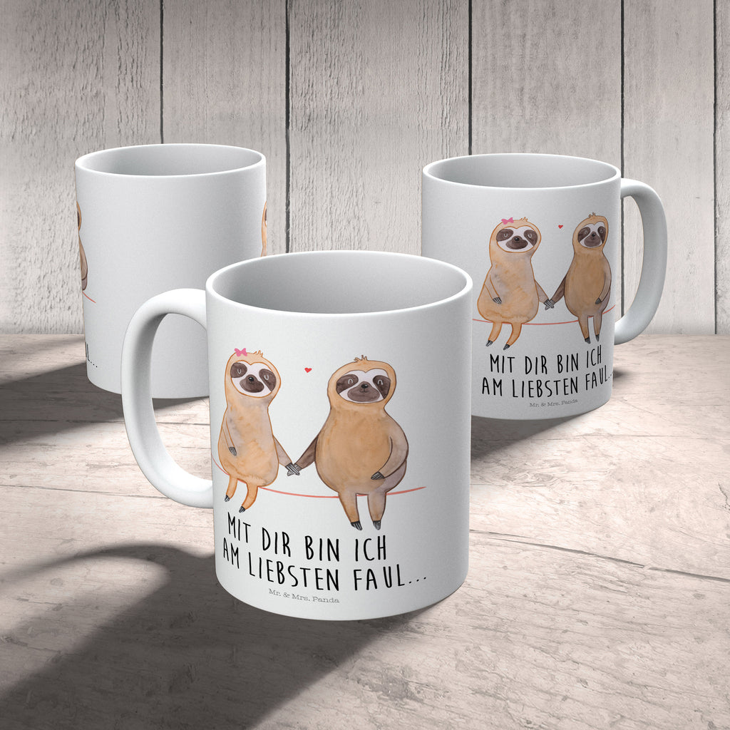 Kindertasse Faultier Pärchen Kunststoff Tasse, Kindergarten, Tasse, Trinkbecher, Camping Becher, Kaffeetasse, Kunststoffbecher, Kindergartenbecher, Outdoorgeschirr, Kunststoffgeschirr, Reisebecher, Reisetasse, Kinderbecher, Faultier, Faultier Geschenk, Faultier Deko, Faultiere, faul, Lieblingstier, Liebe, Liebespaar, Faultierliebe, Faultierpärchen, verliebt, verlobt, gemeinsam, relaxen, Pärchen, Beziehung, Langsamkeit