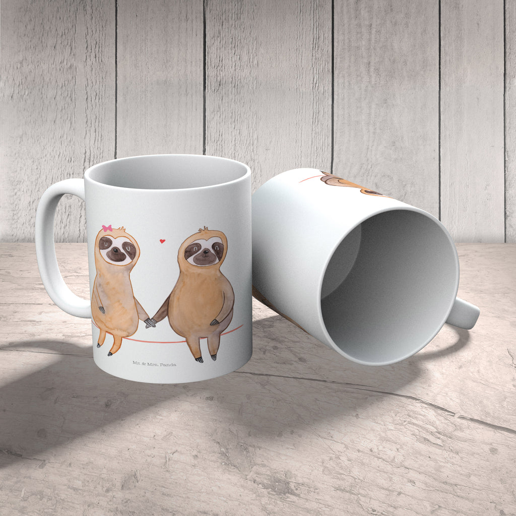 Kindertasse Faultier Pärchen Kunststoff Tasse, Kindergarten, Tasse, Trinkbecher, Camping Becher, Kaffeetasse, Kunststoffbecher, Kindergartenbecher, Outdoorgeschirr, Kunststoffgeschirr, Reisebecher, Reisetasse, Kinderbecher, Faultier, Faultier Geschenk, Faultier Deko, Faultiere, faul, Lieblingstier, Liebe, Liebespaar, Faultierliebe, Faultierpärchen, verliebt, verlobt, gemeinsam, relaxen, Pärchen, Beziehung, Langsamkeit
