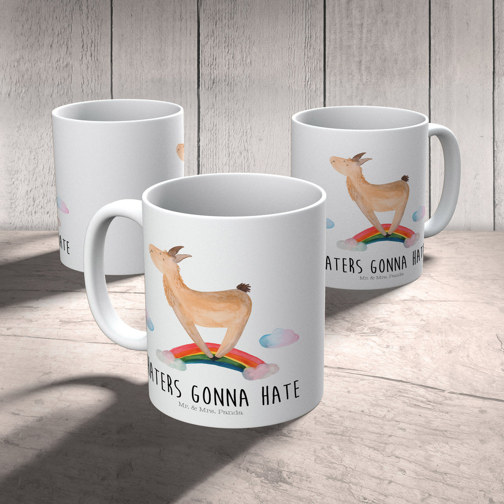 Kindertasse Lama Regenbogen Kunststoff Tasse, Kindergarten, Tasse, Trinkbecher, Camping Becher, Kaffeetasse, Kunststoffbecher, Kindergartenbecher, Outdoorgeschirr, Kunststoffgeschirr, Reisebecher, Reisetasse, Kinderbecher, Lama, Alpaka, Lamas, Regenbogen, Haters gonna hate, Haters, Selbstständig, Außenseiter, Schule, Abi, Hobby, Wolkenland, Freiheit