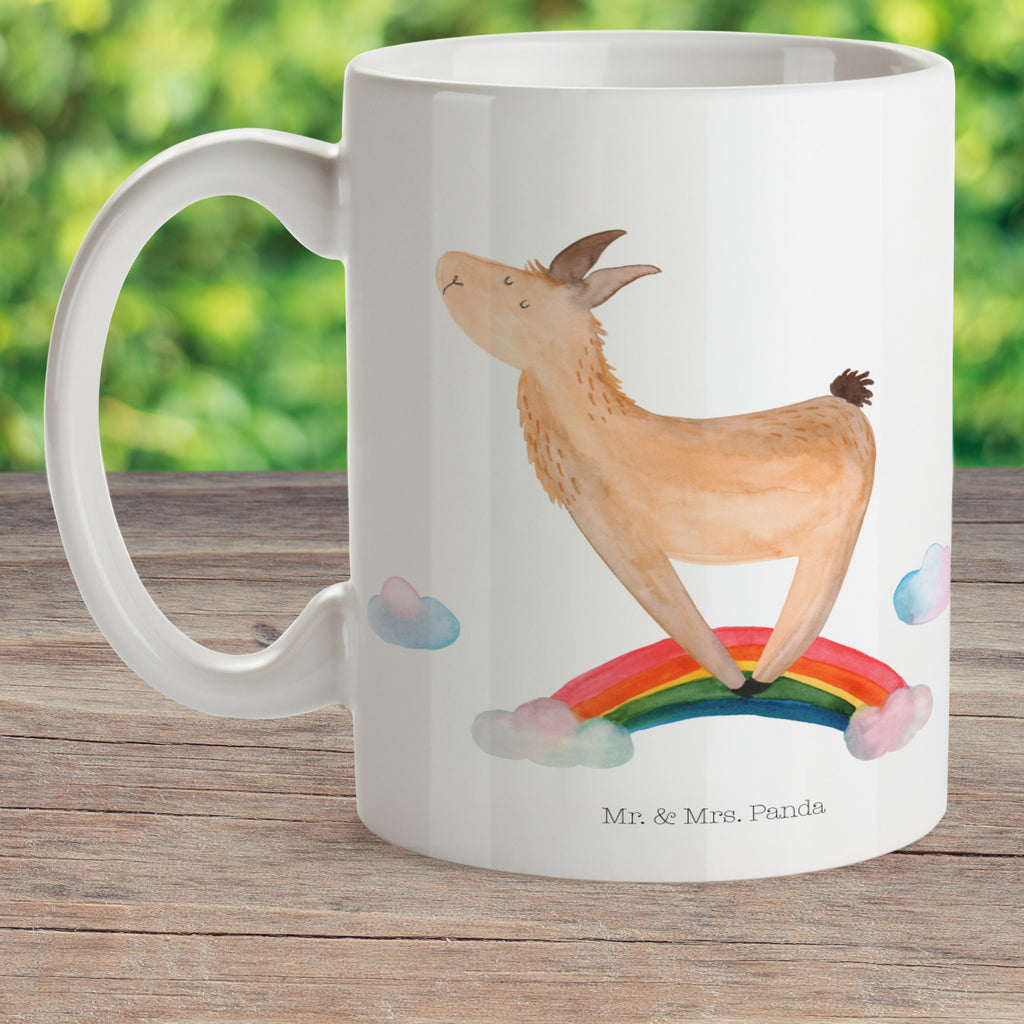 Kindertasse Lama Regenbogen Kunststoff Tasse, Kindergarten, Tasse, Trinkbecher, Camping Becher, Kaffeetasse, Kunststoffbecher, Kindergartenbecher, Outdoorgeschirr, Kunststoffgeschirr, Reisebecher, Reisetasse, Kinderbecher, Lama, Alpaka, Lamas, Regenbogen, Haters gonna hate, Haters, Selbstständig, Außenseiter, Schule, Abi, Hobby, Wolkenland, Freiheit