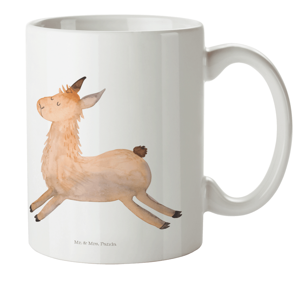 Kindertasse Lama springend Kunststoff Tasse, Kindergarten, Tasse, Trinkbecher, Camping Becher, Kaffeetasse, Kunststoffbecher, Kindergartenbecher, Outdoorgeschirr, Kunststoffgeschirr, Reisebecher, Reisetasse, Kinderbecher, Lama, Alpaka, Lamas, Lieblingstag, Happy day, fröhlich, Glück, Freundin, Liebeskummer, Neustart, guten Morgen, Start, Prüfung, Abitur