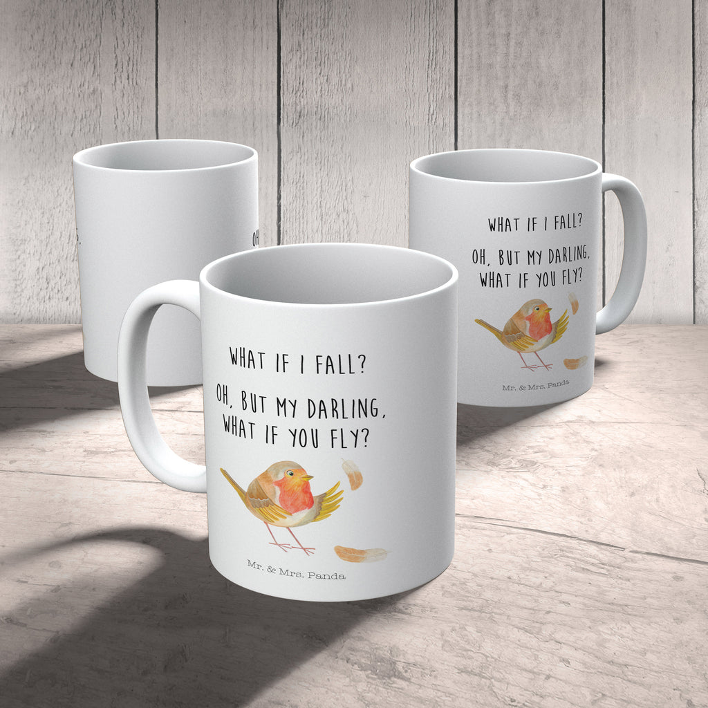 Kindertasse Rotkehlchen mit Federn Kunststoff Tasse, Kindergarten, Tasse, Trinkbecher, Camping Becher, Kaffeetasse, Kunststoffbecher, Kindergartenbecher, Outdoorgeschirr, Kunststoffgeschirr, Reisebecher, Reisetasse, Kinderbecher, Tiermotive, Gute Laune, lustige Sprüche, Tiere, What if i fall, Rotkehlchen, Spruch Motivation, Spruch Mut, Vogel, Motivation Sprüche, Motivationsbilder, fliegen