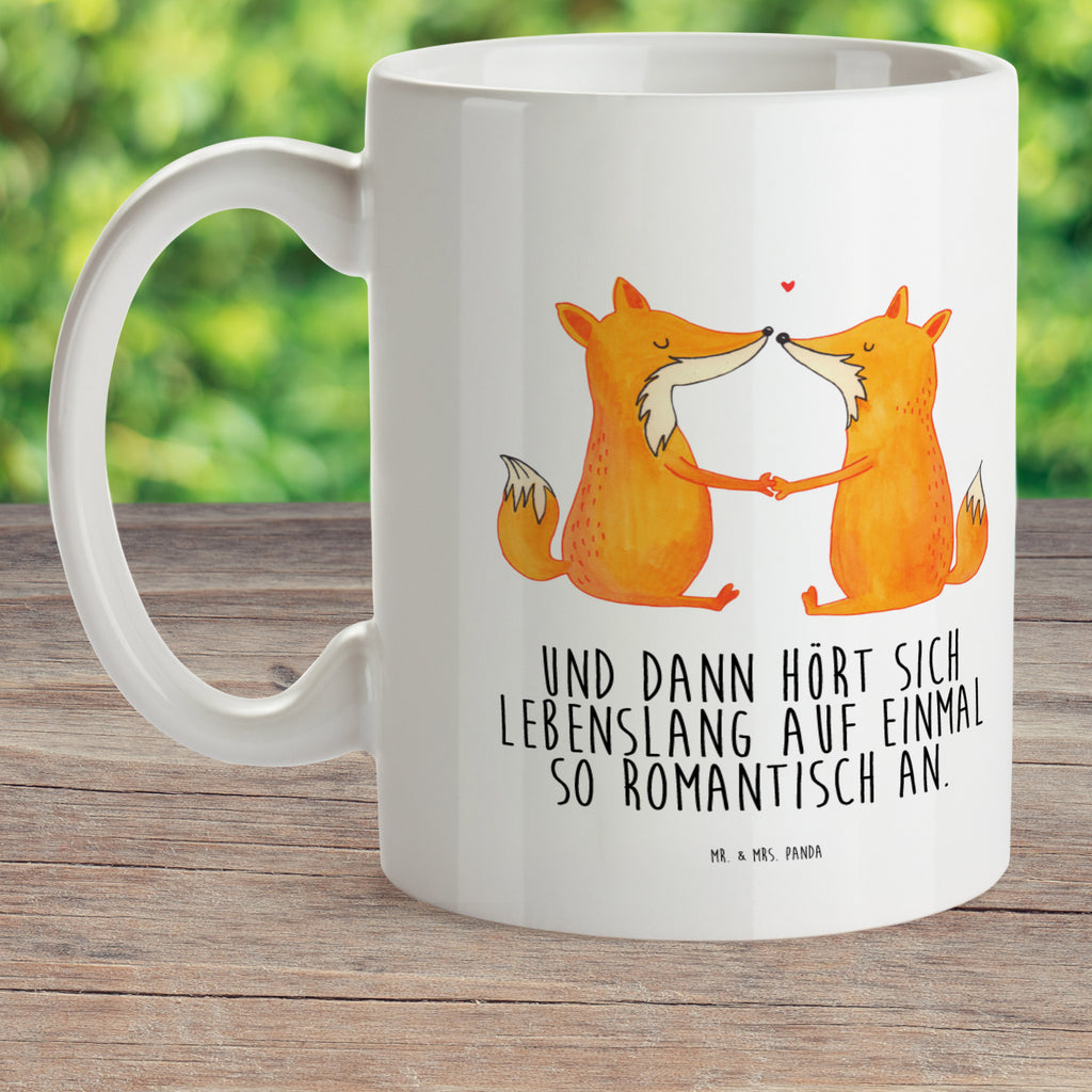 Kindertasse Füchse Liebe Kunststoff Tasse, Kindergarten, Tasse, Trinkbecher, Camping Becher, Kaffeetasse, Kunststoffbecher, Kindergartenbecher, Outdoorgeschirr, Kunststoffgeschirr, Reisebecher, Reisetasse, Kinderbecher, Fuchs, Füchse, Fox, Liebe, Liebespaar, Paar, Partner, Freundin, Freund, Ehe, Verlobte, Ehemann, Ehefrau, Liebesbeweis