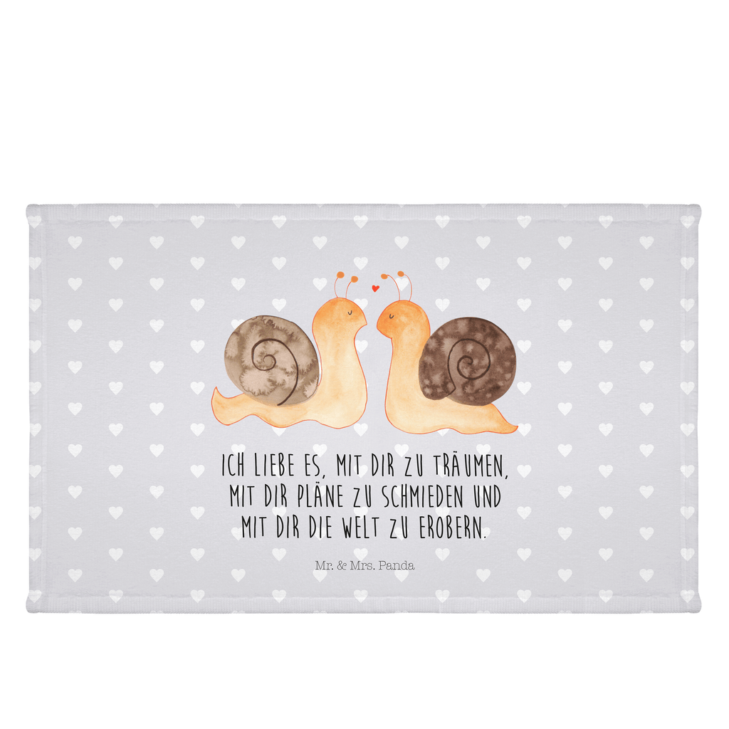 Gäste Handtuch Schnecken Liebe Gästetuch, Reisehandtuch, Sport Handtuch, Frottier, Kinder Handtuch, Liebe, Partner, Freund, Freundin, Ehemann, Ehefrau, Heiraten, Verlobung, Heiratsantrag, Liebesgeschenk, Jahrestag, Hocheitstag