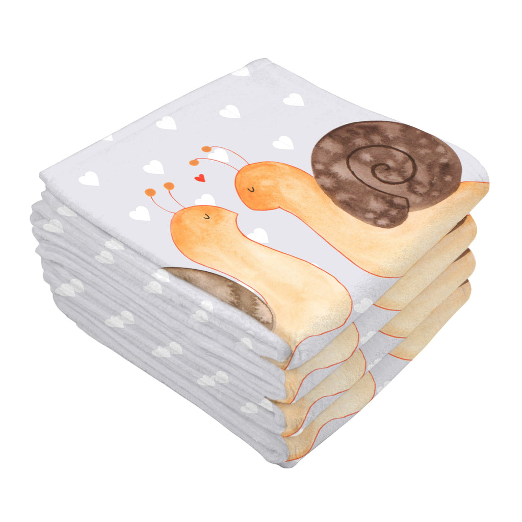 Gäste Handtuch Schnecken Liebe Gästetuch, Reisehandtuch, Sport Handtuch, Frottier, Kinder Handtuch, Liebe, Partner, Freund, Freundin, Ehemann, Ehefrau, Heiraten, Verlobung, Heiratsantrag, Liebesgeschenk, Jahrestag, Hocheitstag
