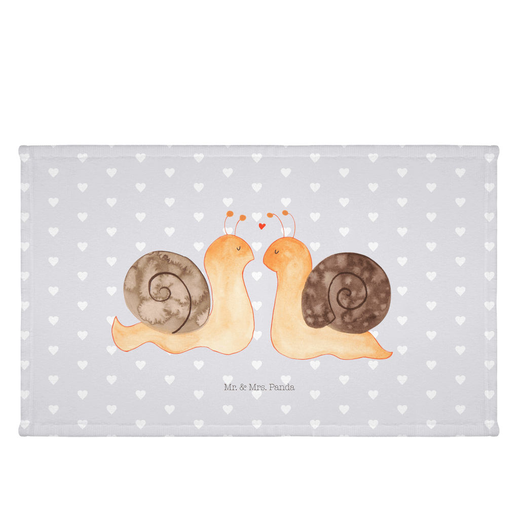 Gäste Handtuch Schnecken Liebe Gästetuch, Reisehandtuch, Sport Handtuch, Frottier, Kinder Handtuch, Liebe, Partner, Freund, Freundin, Ehemann, Ehefrau, Heiraten, Verlobung, Heiratsantrag, Liebesgeschenk, Jahrestag, Hocheitstag