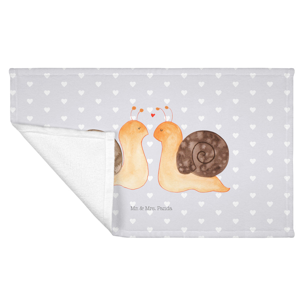 Gäste Handtuch Schnecken Liebe Gästetuch, Reisehandtuch, Sport Handtuch, Frottier, Kinder Handtuch, Liebe, Partner, Freund, Freundin, Ehemann, Ehefrau, Heiraten, Verlobung, Heiratsantrag, Liebesgeschenk, Jahrestag, Hocheitstag