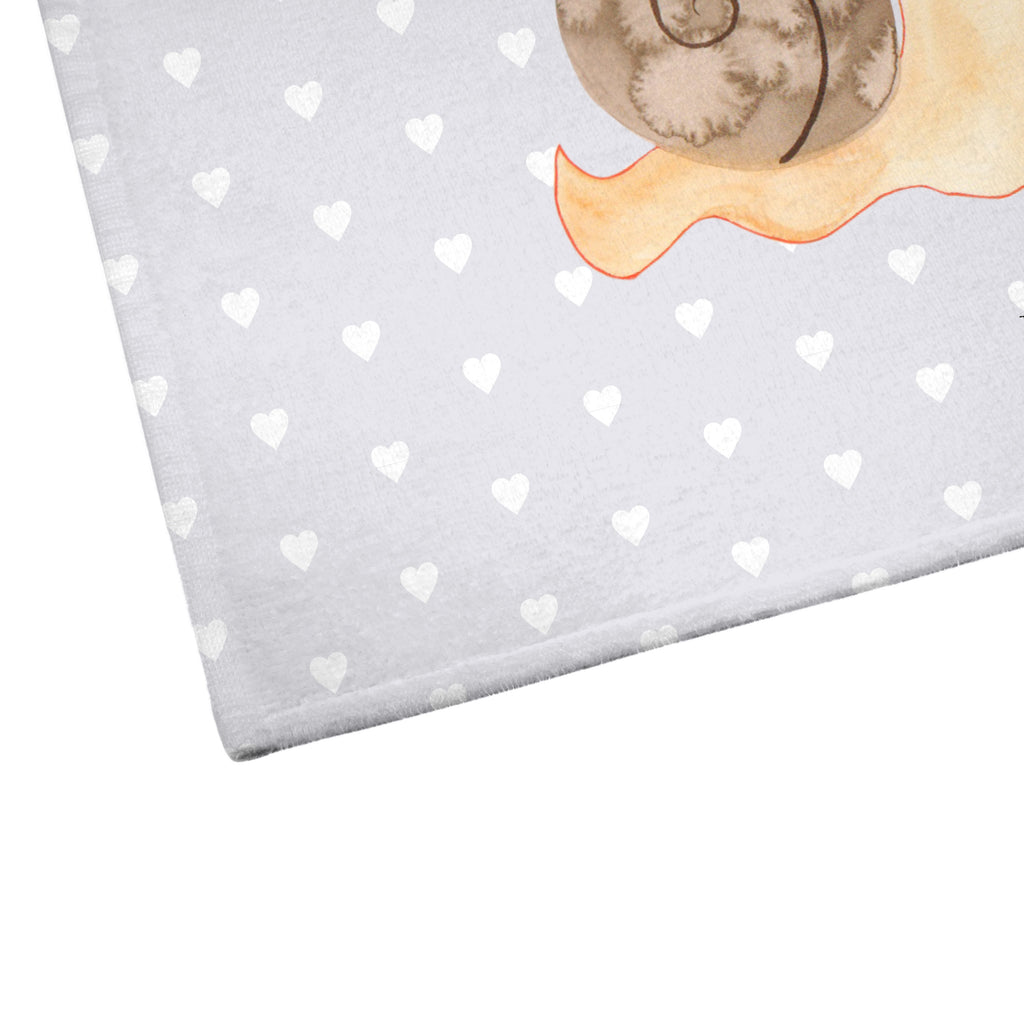 Gäste Handtuch Schnecken Liebe Gästetuch, Reisehandtuch, Sport Handtuch, Frottier, Kinder Handtuch, Liebe, Partner, Freund, Freundin, Ehemann, Ehefrau, Heiraten, Verlobung, Heiratsantrag, Liebesgeschenk, Jahrestag, Hocheitstag