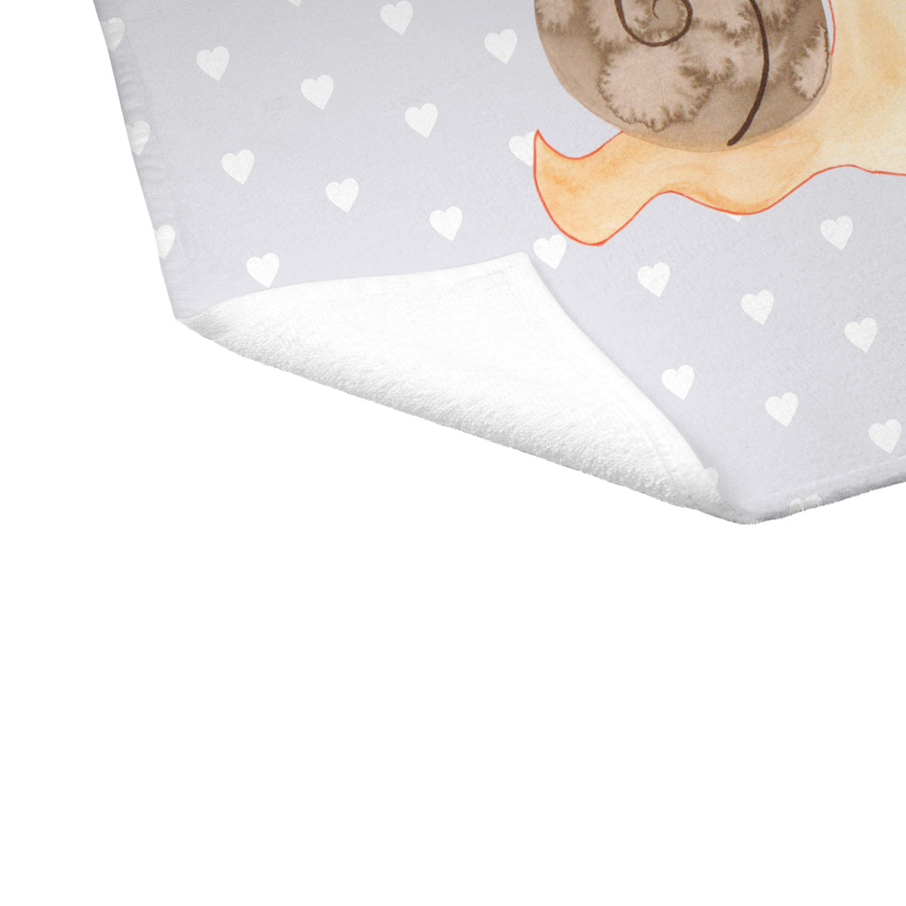 Gäste Handtuch Schnecken Liebe Gästetuch, Reisehandtuch, Sport Handtuch, Frottier, Kinder Handtuch, Liebe, Partner, Freund, Freundin, Ehemann, Ehefrau, Heiraten, Verlobung, Heiratsantrag, Liebesgeschenk, Jahrestag, Hocheitstag