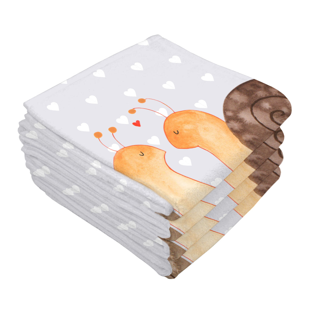 Gäste Handtuch Schnecken Liebe Gästetuch, Reisehandtuch, Sport Handtuch, Frottier, Kinder Handtuch, Liebe, Partner, Freund, Freundin, Ehemann, Ehefrau, Heiraten, Verlobung, Heiratsantrag, Liebesgeschenk, Jahrestag, Hocheitstag