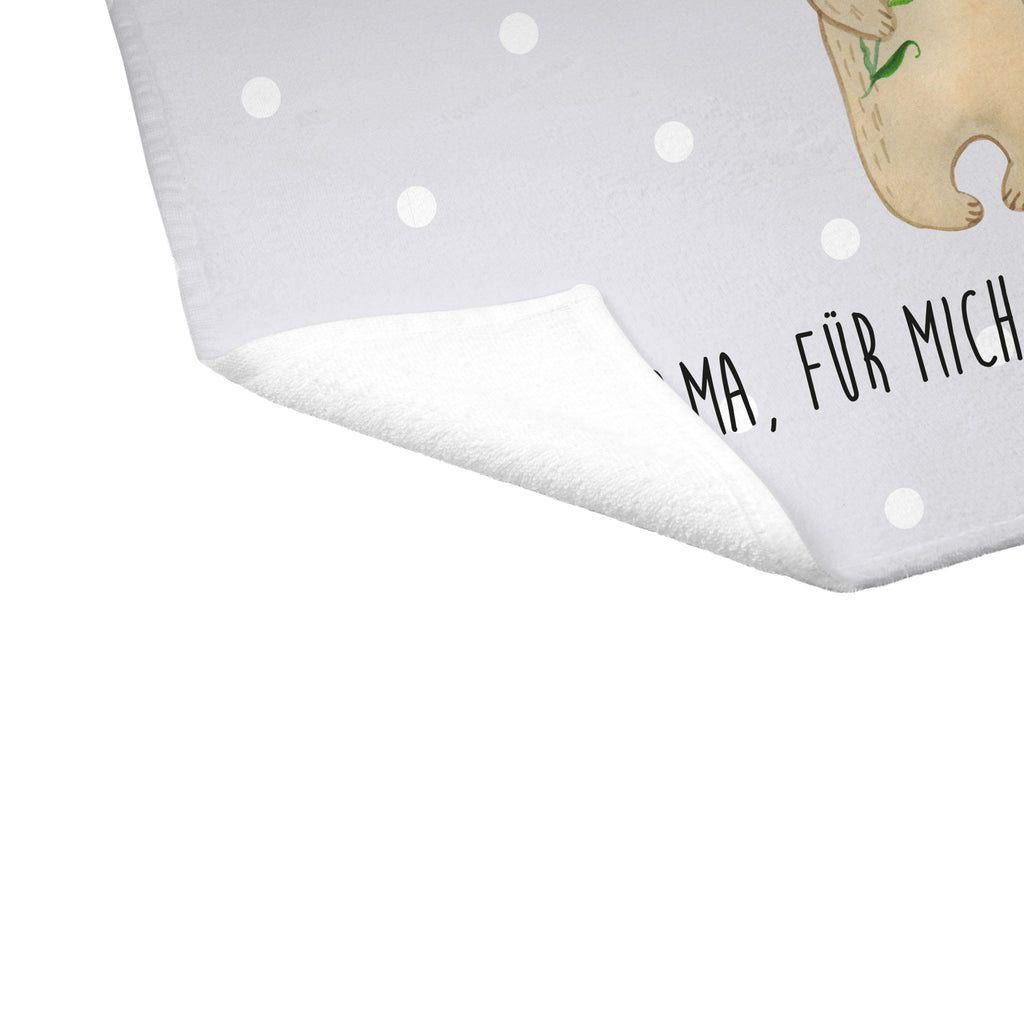 Gäste Handtuch Bären mit Blumenkranz Gästetuch, Reisehandtuch, Sport Handtuch, Frottier, Kinder Handtuch, Familie, Vatertag, Muttertag, Bruder, Schwester, Mama, Papa, Oma, Opa, Bär, Bären, Mutter, Mutti, Mami, Lieblingsmensch, Lieblingsmama, beste Mutter, weltbeste Mama, Geschenk Mama. Muttertag, Tochter, Kind, Kinder, Töchter, Family, Vorbild