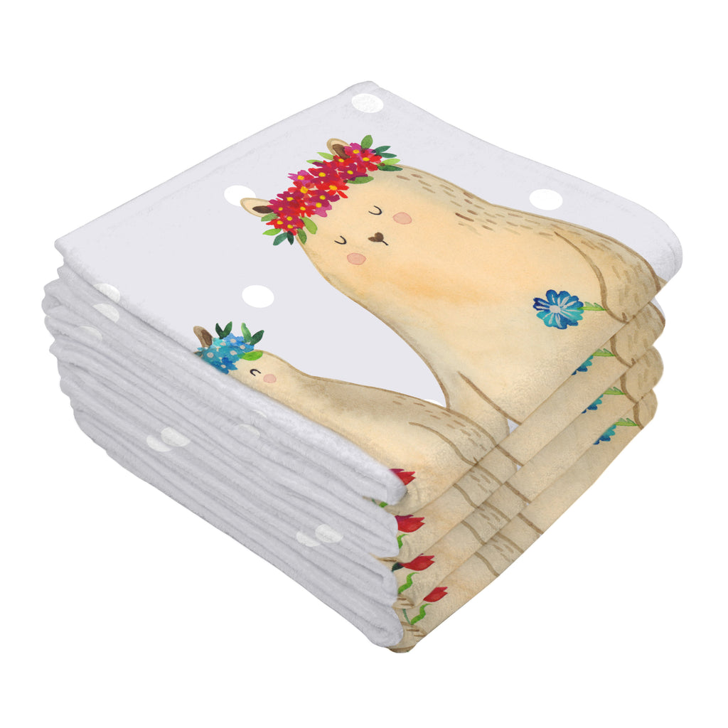 Gäste Handtuch Bären mit Blumenkranz Gästetuch, Reisehandtuch, Sport Handtuch, Frottier, Kinder Handtuch, Familie, Vatertag, Muttertag, Bruder, Schwester, Mama, Papa, Oma, Opa, Bär, Bären, Mutter, Mutti, Mami, Lieblingsmensch, Lieblingsmama, beste Mutter, weltbeste Mama, Geschenk Mama. Muttertag, Tochter, Kind, Kinder, Töchter, Family, Vorbild