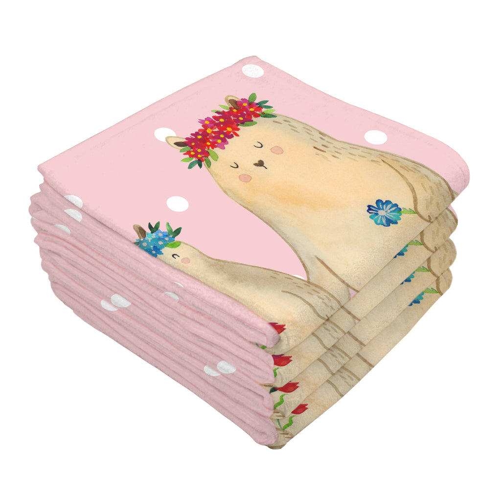 Gäste Handtuch Bären mit Blumenkranz Gästetuch, Reisehandtuch, Sport Handtuch, Frottier, Kinder Handtuch, Familie, Vatertag, Muttertag, Bruder, Schwester, Mama, Papa, Oma, Opa, Bär, Bären, Mutter, Mutti, Mami, Lieblingsmensch, Lieblingsmama, beste Mutter, weltbeste Mama, Geschenk Mama. Muttertag, Tochter, Kind, Kinder, Töchter, Family, Vorbild