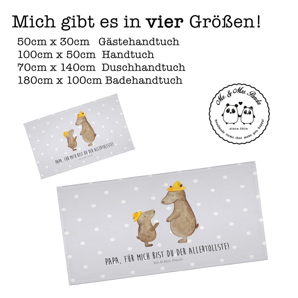 Gäste Handtuch Bären mit Hut Gästetuch, Reisehandtuch, Sport Handtuch, Frottier, Kinder Handtuch, Familie, Vatertag, Muttertag, Bruder, Schwester, Mama, Papa, Oma, Opa, Bär, Bären, Vater, Papi, Paps, Dad, Daddy, Lieblingsmensch, Sohn, Söhne, Kind, Kinder, Vater-Sohn, Family, Vorbild