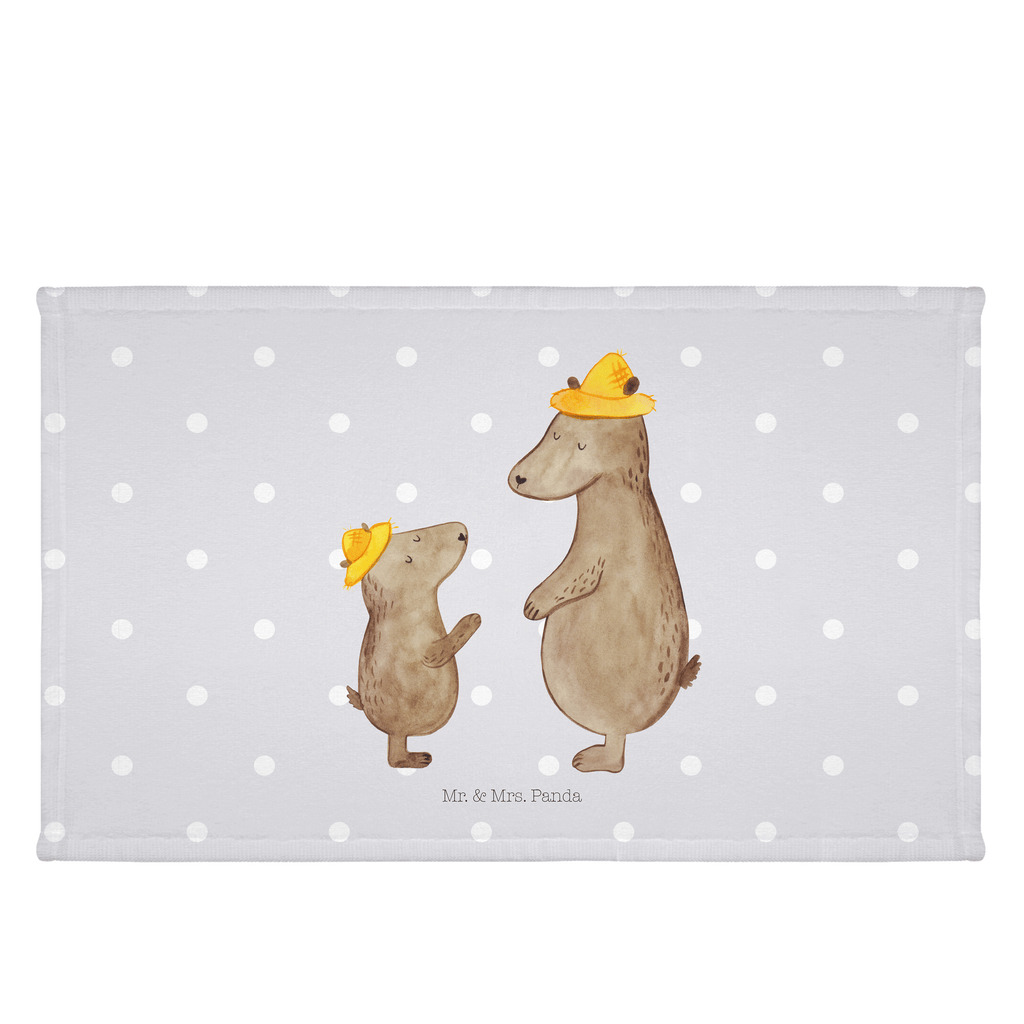 Gäste Handtuch Bären mit Hut Gästetuch, Reisehandtuch, Sport Handtuch, Frottier, Kinder Handtuch, Familie, Vatertag, Muttertag, Bruder, Schwester, Mama, Papa, Oma, Opa, Bär, Bären, Vater, Papi, Paps, Dad, Daddy, Lieblingsmensch, Sohn, Söhne, Kind, Kinder, Vater-Sohn, Family, Vorbild