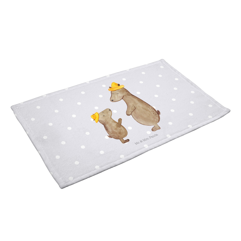 Gäste Handtuch Bären mit Hut Gästetuch, Reisehandtuch, Sport Handtuch, Frottier, Kinder Handtuch, Familie, Vatertag, Muttertag, Bruder, Schwester, Mama, Papa, Oma, Opa, Bär, Bären, Vater, Papi, Paps, Dad, Daddy, Lieblingsmensch, Sohn, Söhne, Kind, Kinder, Vater-Sohn, Family, Vorbild