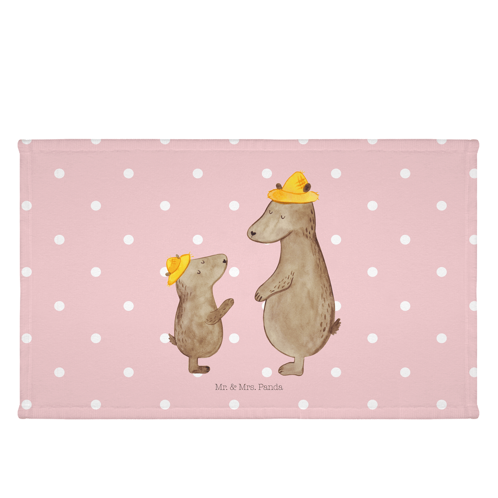 Gäste Handtuch Bären mit Hut Gästetuch, Reisehandtuch, Sport Handtuch, Frottier, Kinder Handtuch, Familie, Vatertag, Muttertag, Bruder, Schwester, Mama, Papa, Oma, Opa, Bär, Bären, Vater, Papi, Paps, Dad, Daddy, Lieblingsmensch, Sohn, Söhne, Kind, Kinder, Vater-Sohn, Family, Vorbild