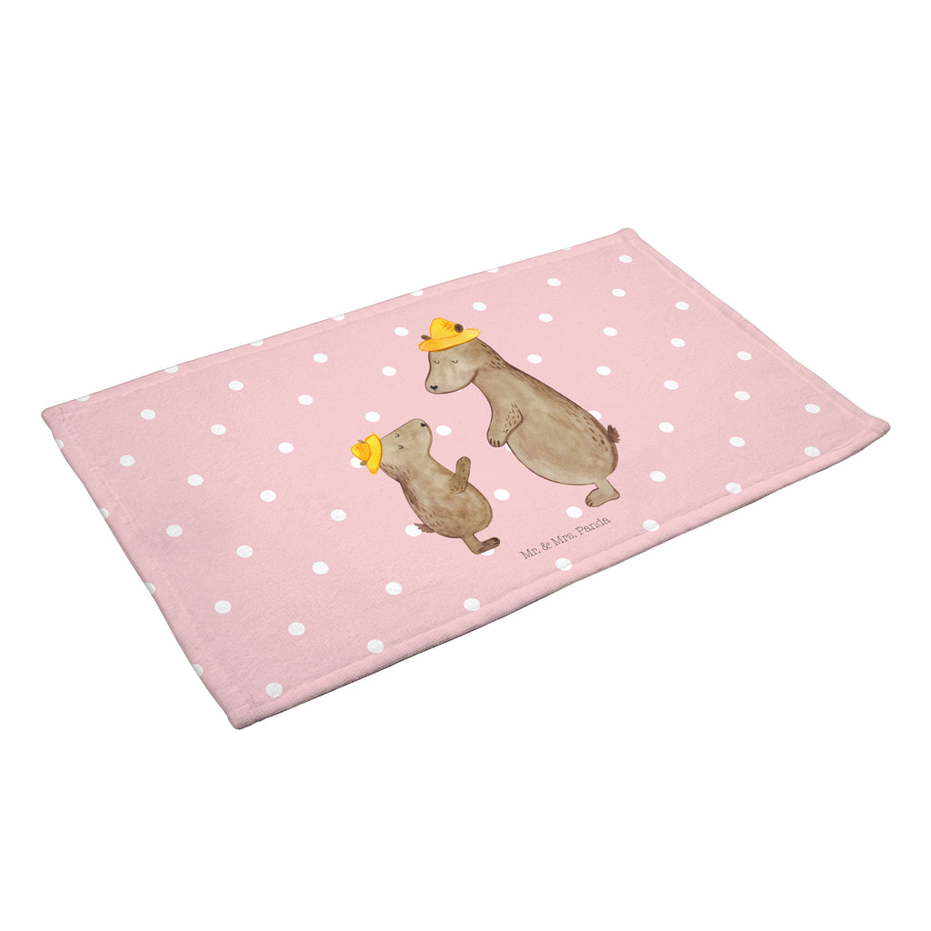 Gäste Handtuch Bären mit Hut Gästetuch, Reisehandtuch, Sport Handtuch, Frottier, Kinder Handtuch, Familie, Vatertag, Muttertag, Bruder, Schwester, Mama, Papa, Oma, Opa, Bär, Bären, Vater, Papi, Paps, Dad, Daddy, Lieblingsmensch, Sohn, Söhne, Kind, Kinder, Vater-Sohn, Family, Vorbild