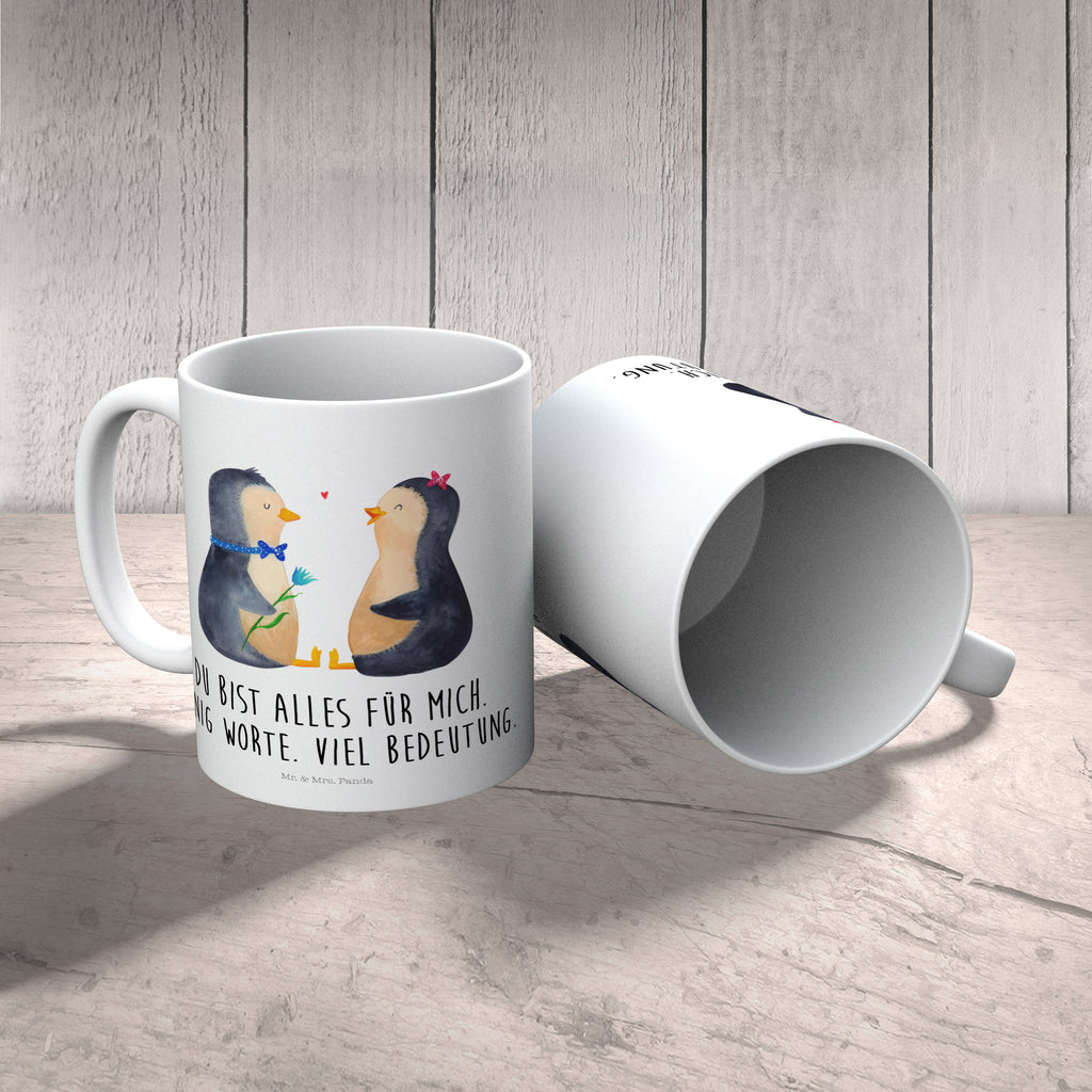 Kindertasse Pinguin Pärchen Kunststoff Tasse, Kindergarten, Tasse, Trinkbecher, Camping Becher, Kaffeetasse, Kunststoffbecher, Kindergartenbecher, Outdoorgeschirr, Kunststoffgeschirr, Reisebecher, Reisetasse, Kinderbecher, Pinguin, Pinguine, Liebe, Liebespaar, Liebesbeweis, Liebesgeschenk, Verlobung, Jahrestag, Hochzeitstag, Hochzeit, Hochzeitsgeschenk, große Liebe, Traumpaar