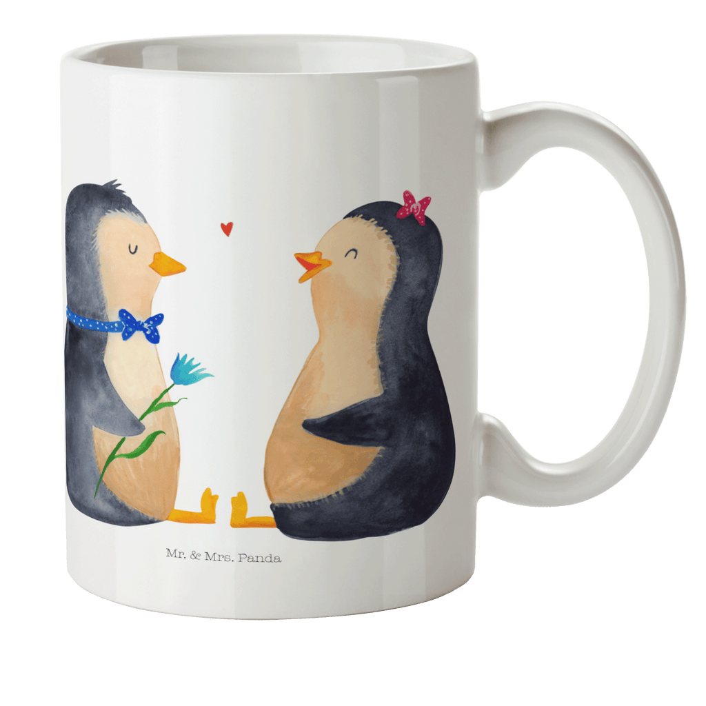 Kindertasse Pinguin Pärchen Kunststoff Tasse, Kindergarten, Tasse, Trinkbecher, Camping Becher, Kaffeetasse, Kunststoffbecher, Kindergartenbecher, Outdoorgeschirr, Kunststoffgeschirr, Reisebecher, Reisetasse, Kinderbecher, Pinguin, Pinguine, Liebe, Liebespaar, Liebesbeweis, Liebesgeschenk, Verlobung, Jahrestag, Hochzeitstag, Hochzeit, Hochzeitsgeschenk, große Liebe, Traumpaar