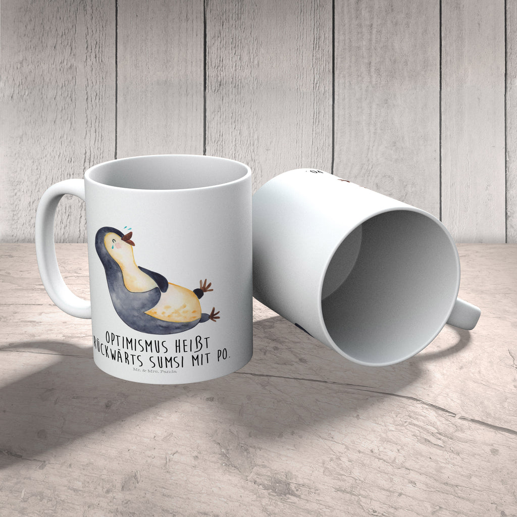 Kindertasse Pinguin lachend Kunststoff Tasse, Kindergarten, Tasse, Trinkbecher, Camping Becher, Kaffeetasse, Kunststoffbecher, Kindergartenbecher, Outdoorgeschirr, Kunststoffgeschirr, Reisebecher, Reisetasse, Kinderbecher, Pinguin, Pinguine, lustiger Spruch, Optimismus, Fröhlich, Lachen, Humor, Fröhlichkeit