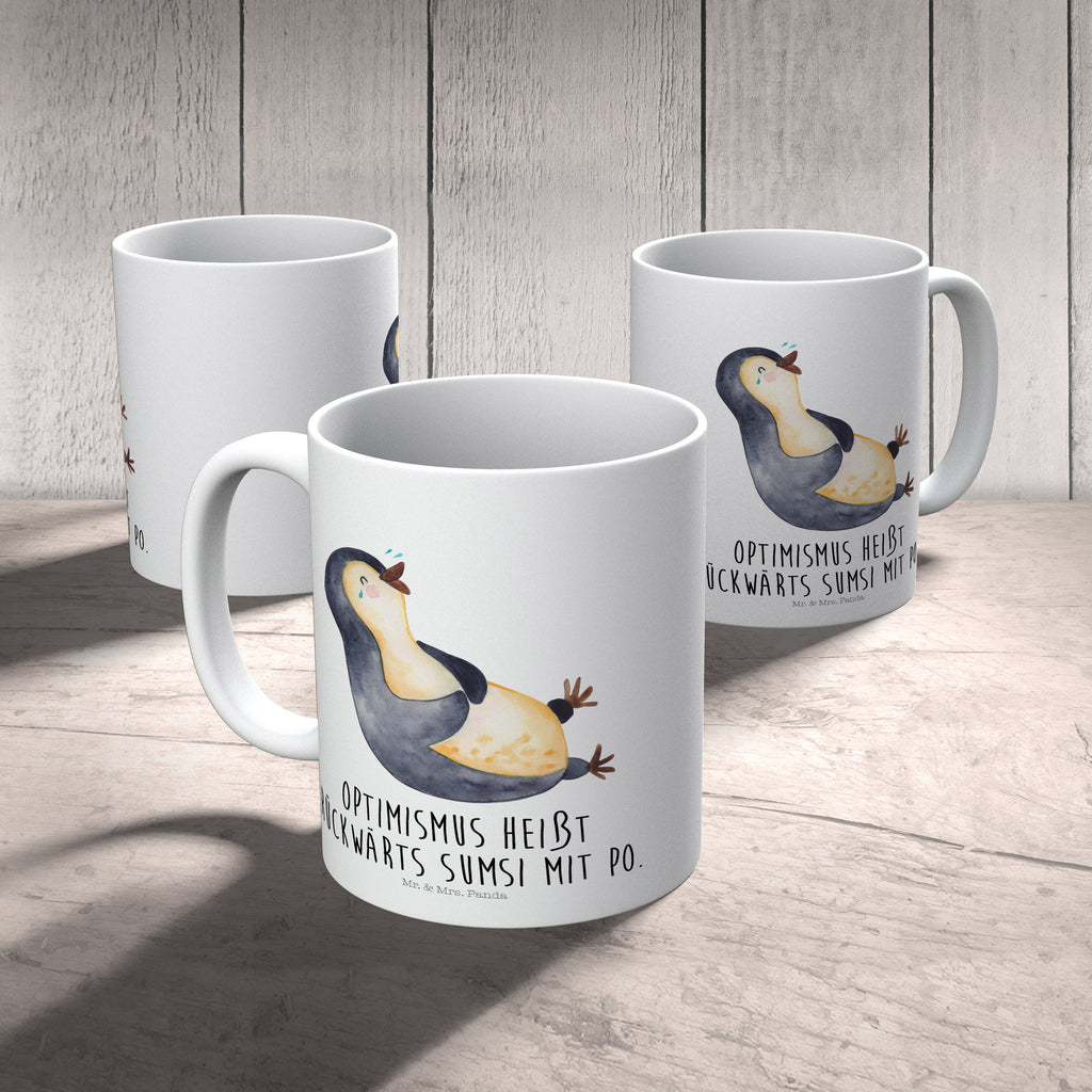 Kindertasse Pinguin lachend Kunststoff Tasse, Kindergarten, Tasse, Trinkbecher, Camping Becher, Kaffeetasse, Kunststoffbecher, Kindergartenbecher, Outdoorgeschirr, Kunststoffgeschirr, Reisebecher, Reisetasse, Kinderbecher, Pinguin, Pinguine, lustiger Spruch, Optimismus, Fröhlich, Lachen, Humor, Fröhlichkeit
