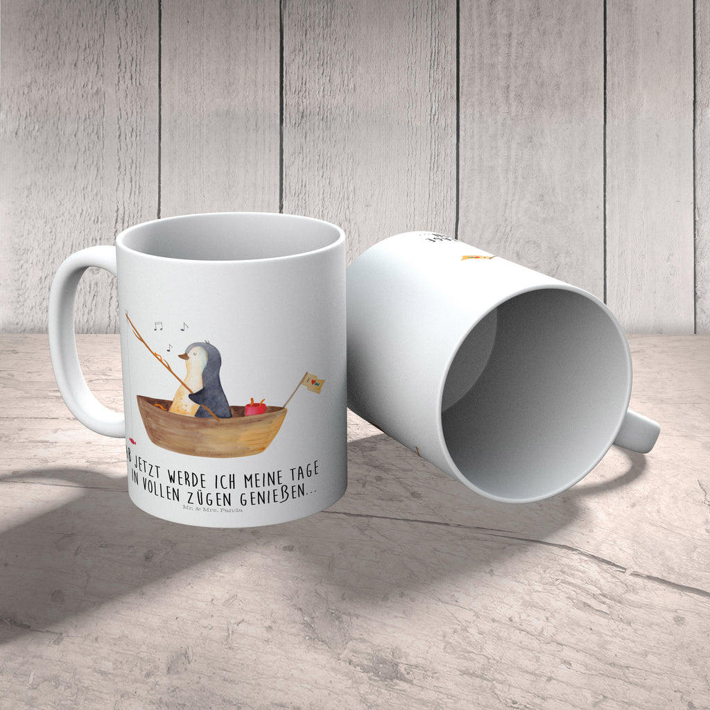 Kindertasse Pinguin Angelboot Kunststoff Tasse, Kindergarten, Tasse, Trinkbecher, Camping Becher, Kaffeetasse, Kunststoffbecher, Kindergartenbecher, Outdoorgeschirr, Kunststoffgeschirr, Reisebecher, Reisetasse, Kinderbecher, Pinguin, Pinguine, Angeln, Boot, Angelboot, Lebenslust, Leben, genießen, Motivation, Neustart, Neuanfang, Trennung, Scheidung, Geschenkidee Liebeskummer