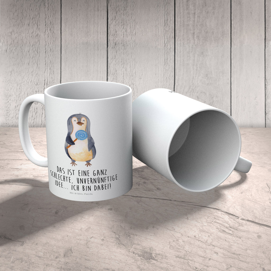 Kindertasse Pinguin Lolli Kunststoff Tasse, Kindergarten, Tasse, Trinkbecher, Camping Becher, Kaffeetasse, Kunststoffbecher, Kindergartenbecher, Outdoorgeschirr, Kunststoffgeschirr, Reisebecher, Reisetasse, Kinderbecher, Pinguin, Pinguine, Lolli, Süßigkeiten, Blödsinn, Spruch, Rebell, Gauner, Ganove, Rabauke