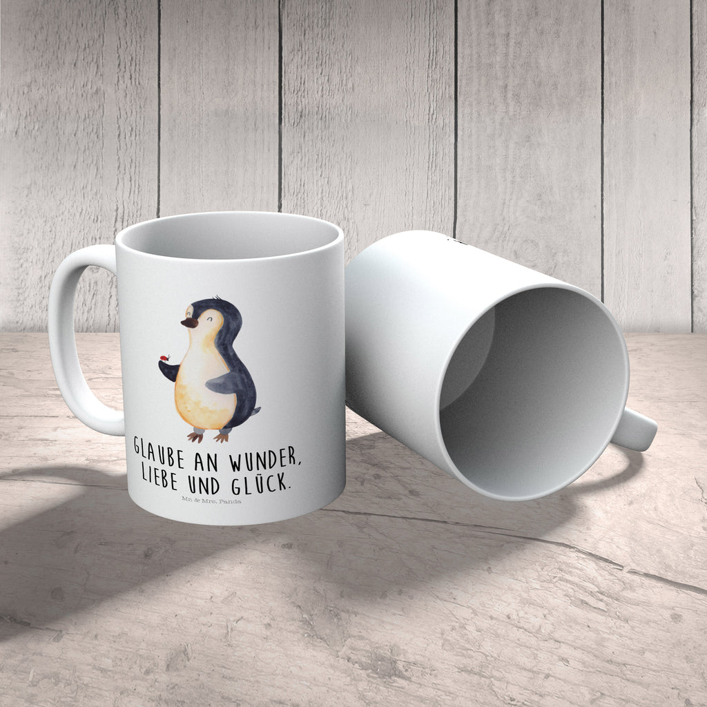 Kindertasse Pinguin Marienkäfer Kunststoff Tasse, Kindergarten, Tasse, Trinkbecher, Camping Becher, Kaffeetasse, Kunststoffbecher, Kindergartenbecher, Outdoorgeschirr, Kunststoffgeschirr, Reisebecher, Reisetasse, Kinderbecher, Pinguin, Pinguine, Marienkäfer, Liebe, Wunder, Glück, Freude, Lebensfreude