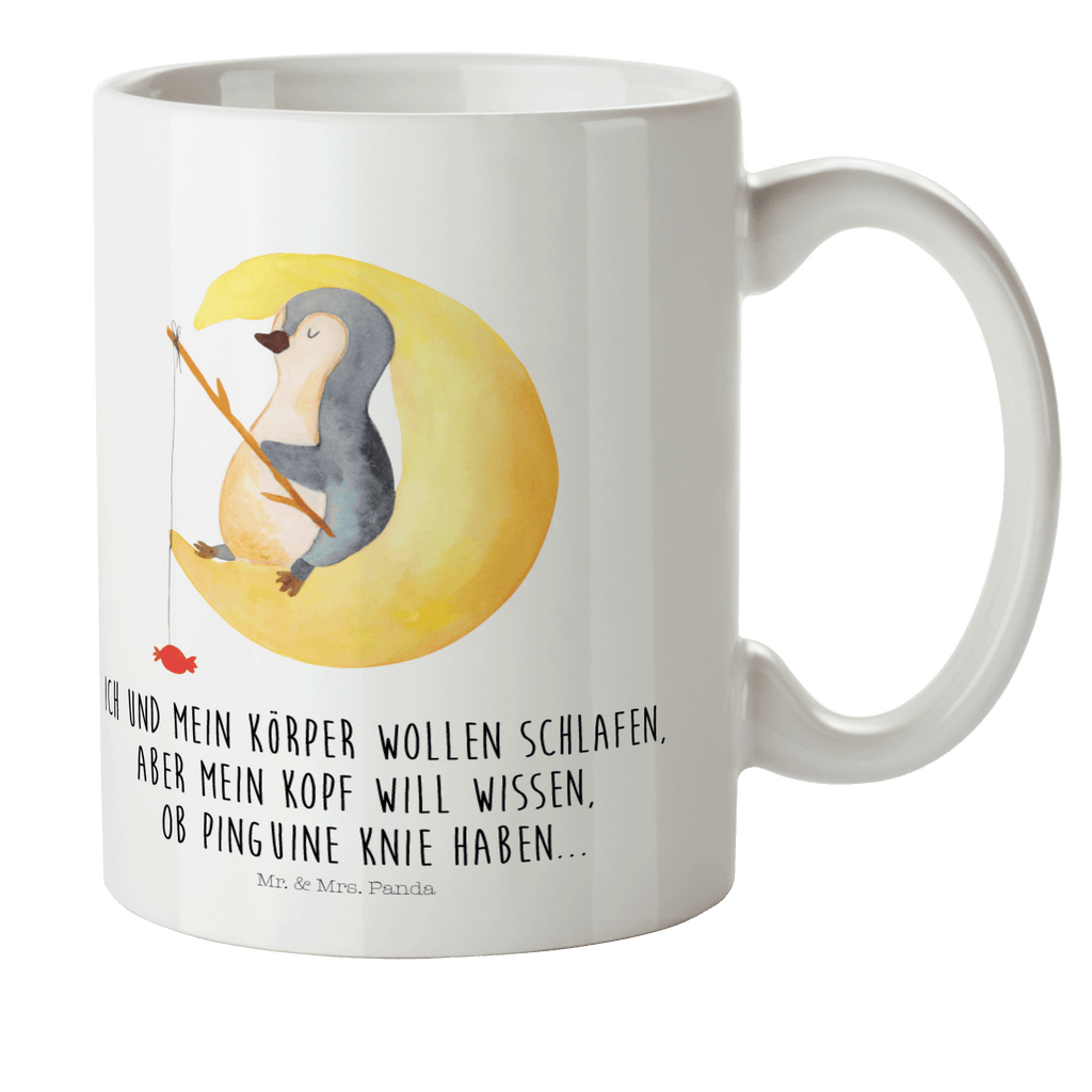Kindertasse Pinguin Mond Kunststoff Tasse, Kindergarten, Tasse, Trinkbecher, Camping Becher, Kaffeetasse, Kunststoffbecher, Kindergartenbecher, Outdoorgeschirr, Kunststoffgeschirr, Reisebecher, Reisetasse, Kinderbecher, Pinguin, Pinguine, Spruch, schlafen, Nachtruhe, Einschlafen, Schlafzimmer, Schlafstörungen, Gästezimmer