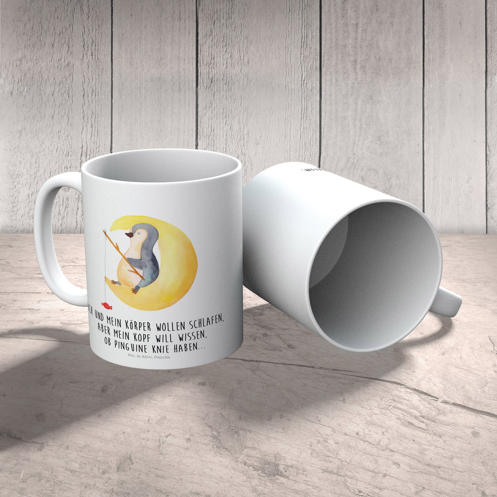 Kindertasse Pinguin Mond Kunststoff Tasse, Kindergarten, Tasse, Trinkbecher, Camping Becher, Kaffeetasse, Kunststoffbecher, Kindergartenbecher, Outdoorgeschirr, Kunststoffgeschirr, Reisebecher, Reisetasse, Kinderbecher, Pinguin, Pinguine, Spruch, schlafen, Nachtruhe, Einschlafen, Schlafzimmer, Schlafstörungen, Gästezimmer