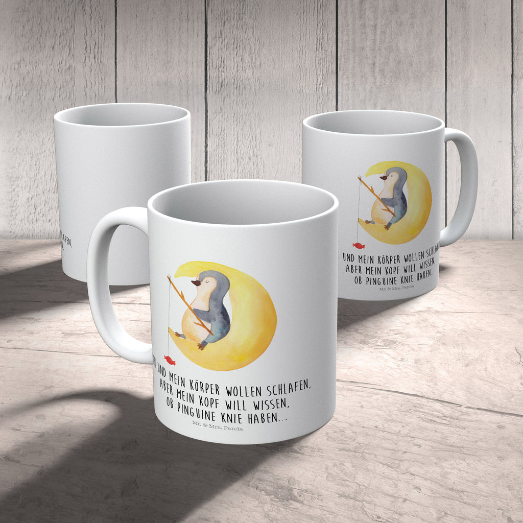 Kindertasse Pinguin Mond Kunststoff Tasse, Kindergarten, Tasse, Trinkbecher, Camping Becher, Kaffeetasse, Kunststoffbecher, Kindergartenbecher, Outdoorgeschirr, Kunststoffgeschirr, Reisebecher, Reisetasse, Kinderbecher, Pinguin, Pinguine, Spruch, schlafen, Nachtruhe, Einschlafen, Schlafzimmer, Schlafstörungen, Gästezimmer